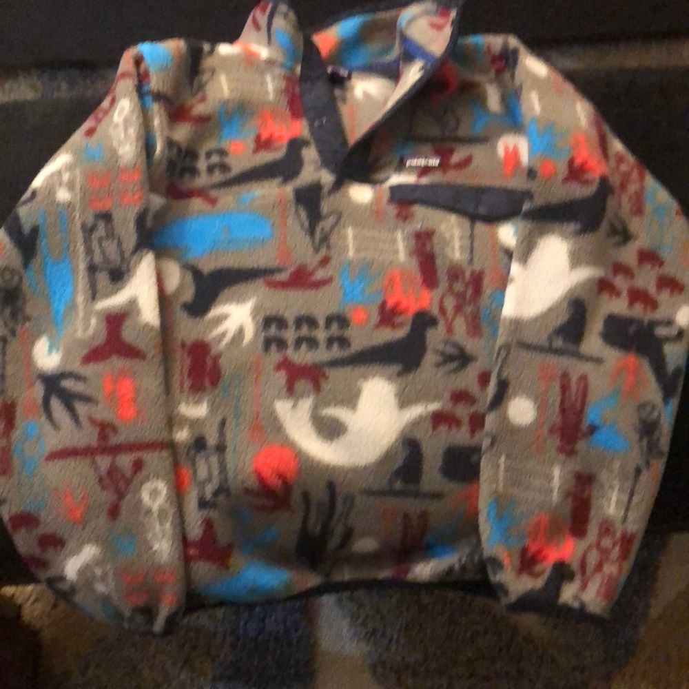 Patagonia Fleece sweater boy size 12